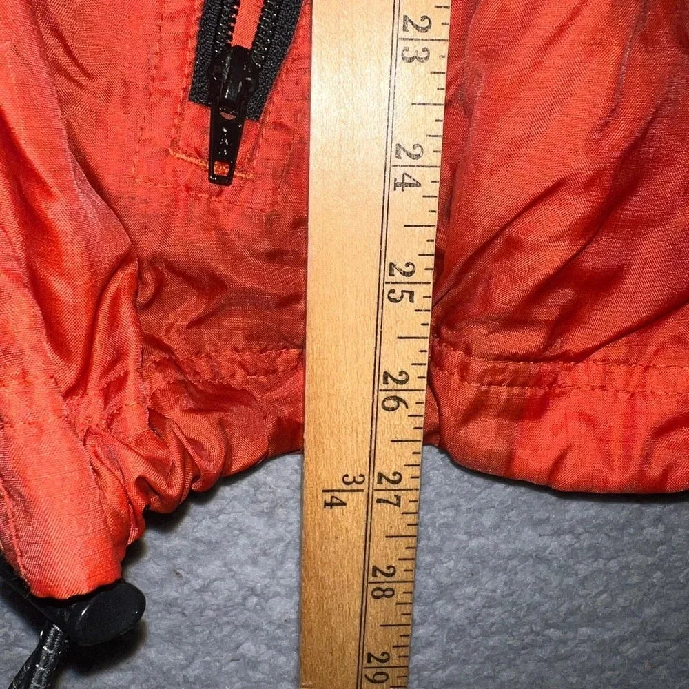 VTG Gap Windbreaker Youth Sz 2XL XXL (14-16)‎ Orange Full Zip Mesh Lined Jacket